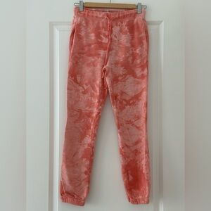COTTON CITIZEN MILAN SWEATPANTS - DAHLIA SPLATTER/PINK TIE DYE